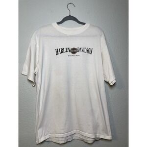 Harley Davidson The Great American Freedom Machine Riviera Maya T Shirt Large